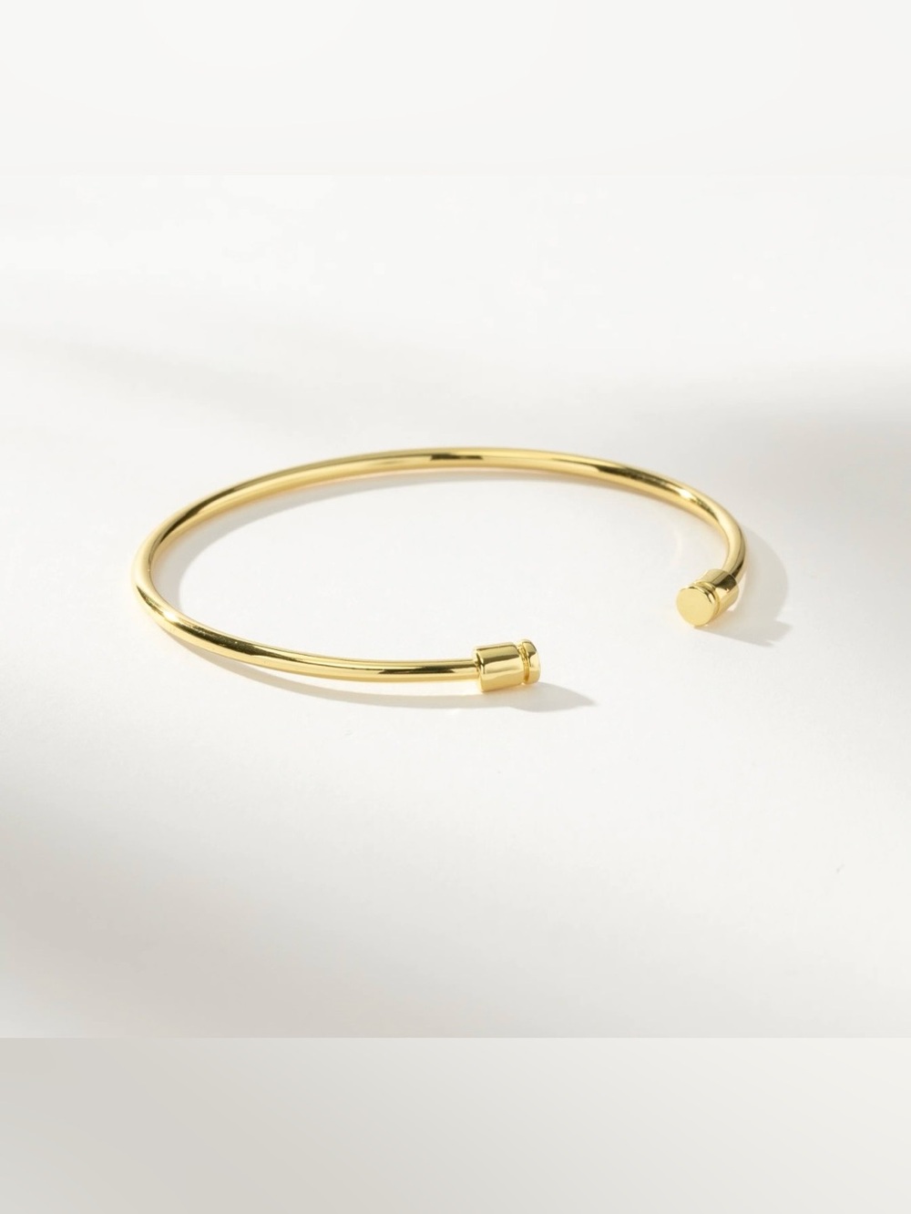NEW Uncommon James Gold Off the Cuff Bracelet